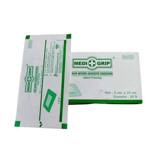 Buy Non-woven Adhesive Island Dressing 5CM x 10CM Online