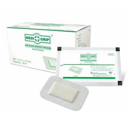 Buy Non-woven Adhesive Island Dressing 5CM x 10CM Online