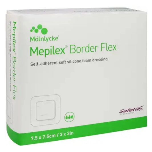 Buy Border Flex 7.5 X 7.5cm Wound Dressing for Surgical Care