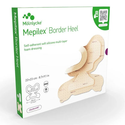 Mepilex Border Heel (22cm x 23cm)