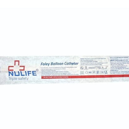 NULIFE 2 Way Foley catheter