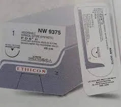 Ethicon PDS II Sutures USP 3-0, 1/2 Circle Round Body - NW9275