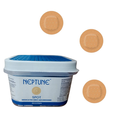 Aid Spot Medicated Dressings - 250 pcs for Medical Supplies