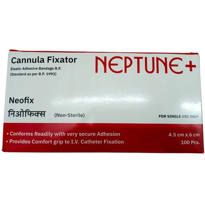 Buy Neofix Cannula Fixator 4.5Cm x 6Cm 100 Pcs Online