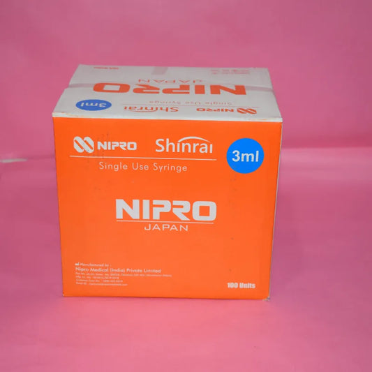 Buy Nipro Syringe 3ml with Needle - Quality Medical Supplies