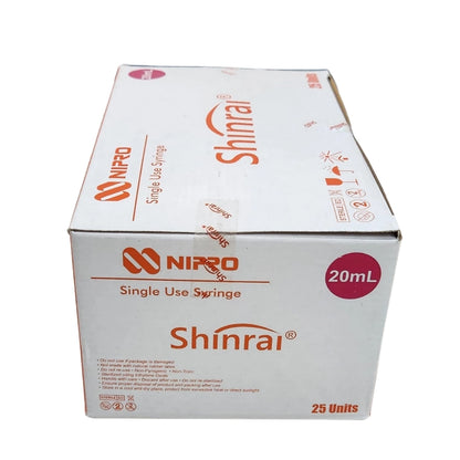Buy Nipro Syringe 20ml with Needle Online for Medical Use
