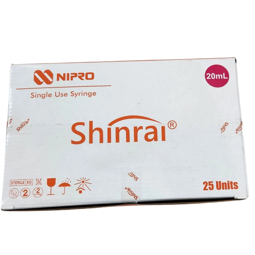 Buy Nipro Syringe 20ml with Needle Online for Medical Use