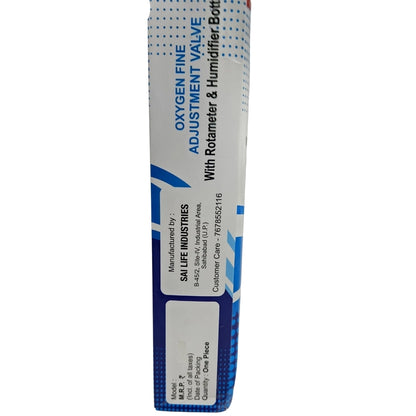 Buy Oxygen Flow Meter with Humidifier Bottle for Medical Use