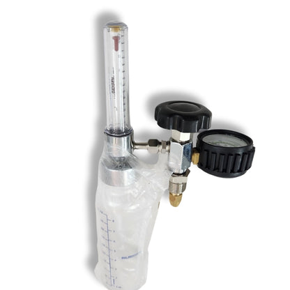 Buy Oxygen Flow Meter with Humidifier Bottle for Medical Use