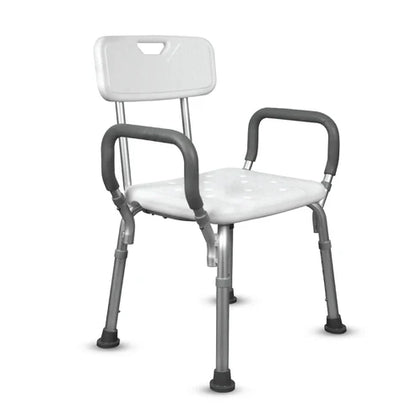 Vissco Comfort Shower Chair – PC 0980 | With Back & Armrest, Adjustable Height
