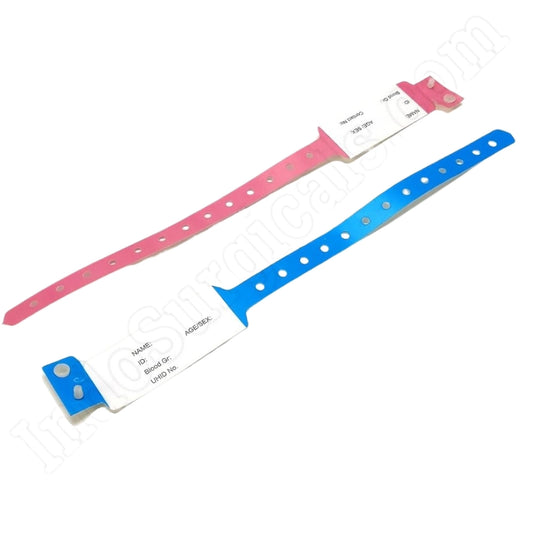 Patient ID Band Adult Blue Male