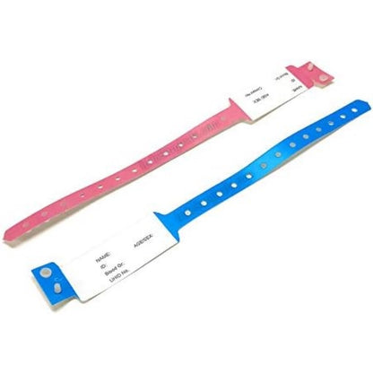 Patient ID Band Adult Pink Female