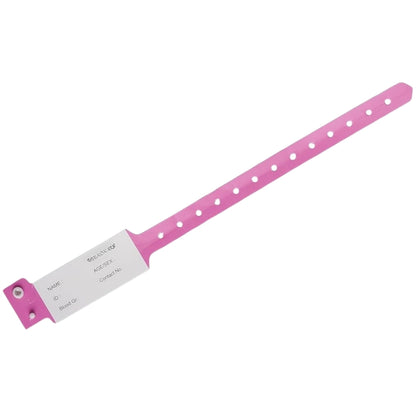 Patient ID Band Adult Pink Female