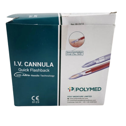 Polymed Polyflon Adva IV Cannula