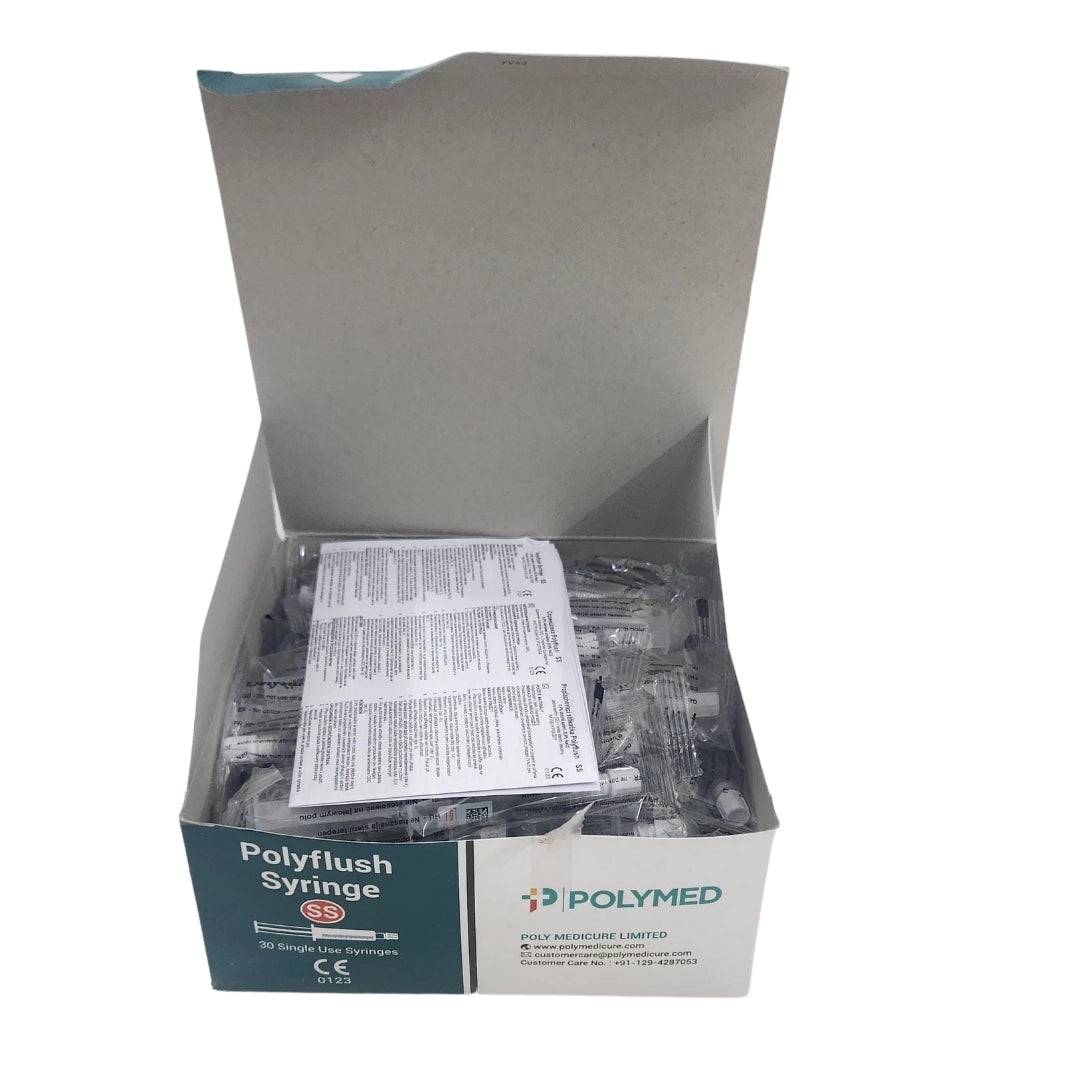 Buy Polyflush  prefilled Syringe with NaCl | Polymed