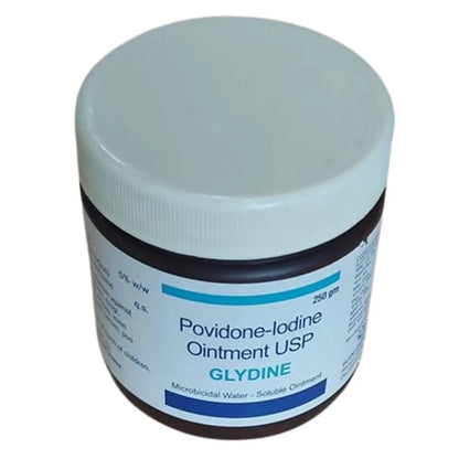 Buy Povidone-Iodine Ointment USP GLYDINE 250 gm Online