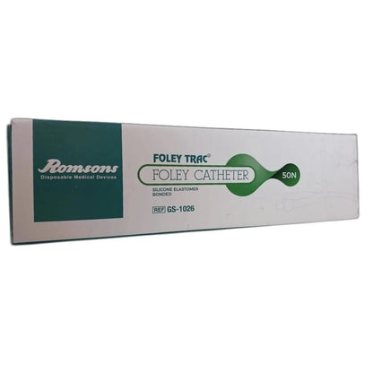 Buy Romsons Foley Trac 2-Way Catheter (GS-1026) Online (Multi Sizes Available)