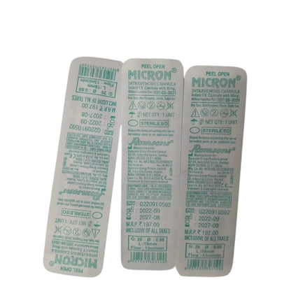 Buy Romsons Micron Paediatric IV Cannula - 26G
