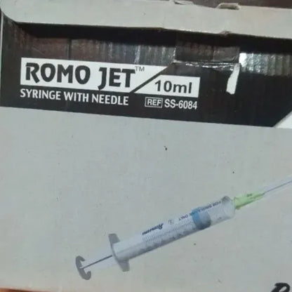 Buy Romsons Romo Jet Syringe with 10ml Needle - Pack of 50