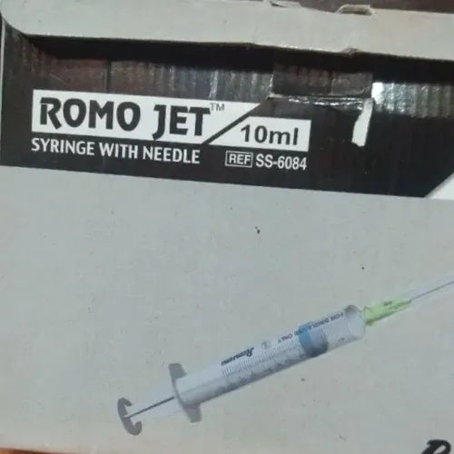 Buy Romsons Romo Jet Syringe with 10ml Needle - Pack of 50