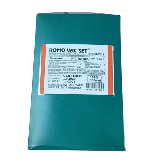 Order Romsons Romo Vac Set - 16FG (Wound Closure Suction) Online