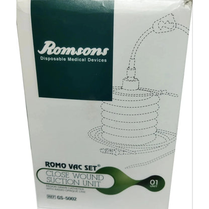 Buy Romson Romo Vac Set - 18FG (Wound Closure Suction)