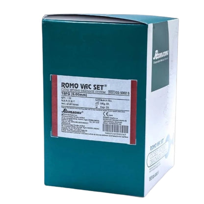 Buy Romson Romo Vac Set - 18FG (Wound Closure Suction)