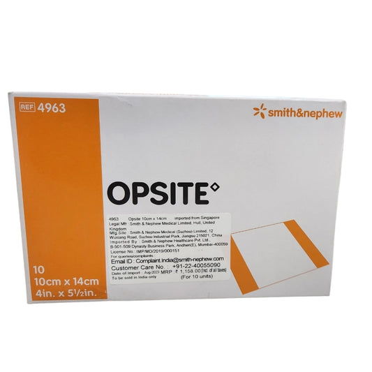 Buy Opsite 10cmx 14cm for Wound Care | Smith and Nephew
