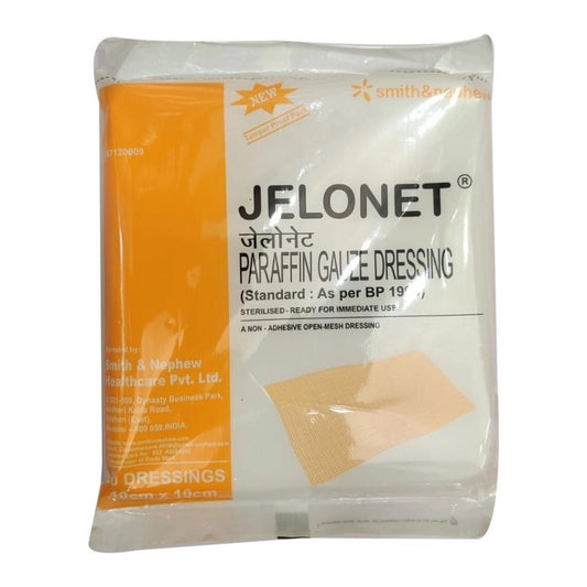 Buy Jelonet Paraffin Gauze Dressing - 10cm*10cm | Smith and Nephew