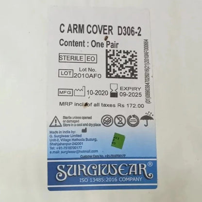 Buy C-Arm Cover D306-2 Online for Medical Procedures
