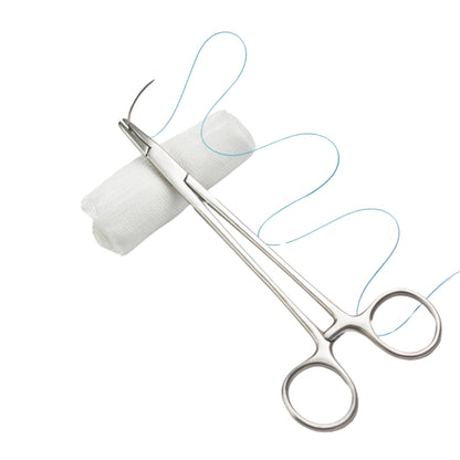 Sutures India Trulon USP 3-0, 3/8 Circle Reverse Cutting SN 3328