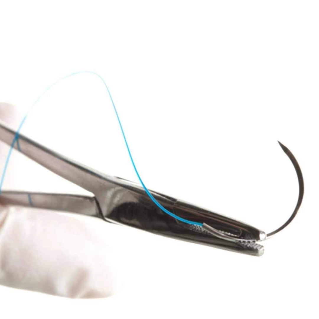 Sutures India Trugut Chromic Catgut USP 1, 1/2 Circle Round Body Mayo - SN 4227 -12 Foils