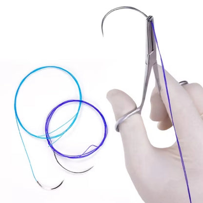 Sutures India Trugut Chromic Catgut USP 2-0, 1/2 Circle Cutting Heavy - SN 4255 -12 Foils