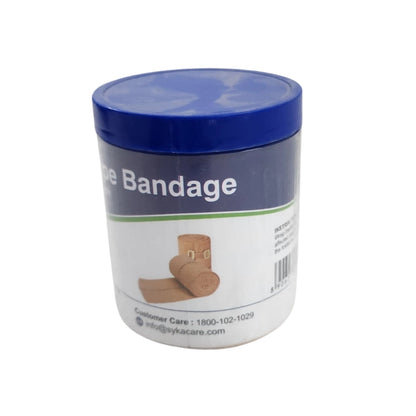 Syka Care Cotton Crepe Bandage – Flexible, Supportive, and Comfortable for Medical Use