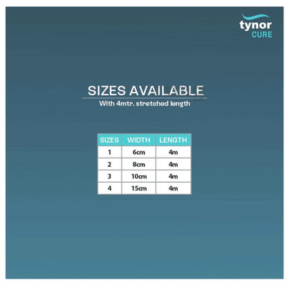 Tynocrepe Cotton Crepe Bandage 10CM*4MTR
