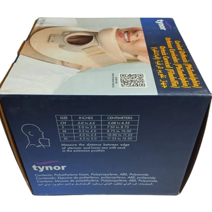 Tynor Durable Cervical Orthosis Philadelphia Plastazote (Large)
