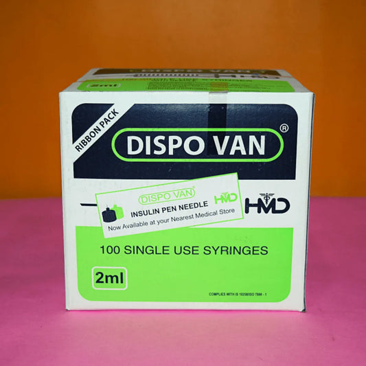 Dispo Van Syringe 2ml - 100 Units Pack | SurgiNatal
