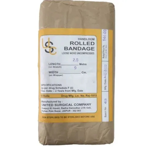 Buy Gauze Rolled Bandage-10pcs for Medical Needs | United