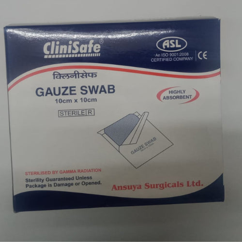 Buy Gauze Swab 10cm x 10cm - 25 Packs for Medical Use