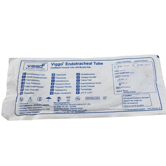 Buy Viggo Endotracheal Tube Oral/Nasal Tracheal Tube With Murphy Eye