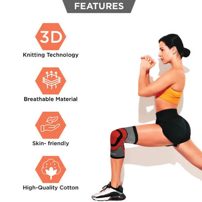 Vissco 3D Knee Cap PC 2704 – Compression Support for Knee Pain