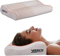 Vissco Cervical Pillow – Orthopedic Neck Support for Pain Relief 0325