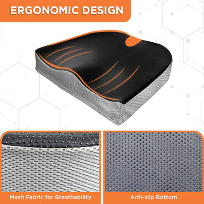 Vissco Coccyx Seat Cushion – Tailbone Pain Relief Orthopaedic Foam Cushion (PC 1123)