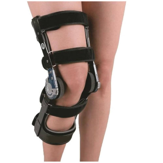 Vissco ROM Knee Brace – Fixed Height (PC 0755) | Hinged Knee Immobilizer
