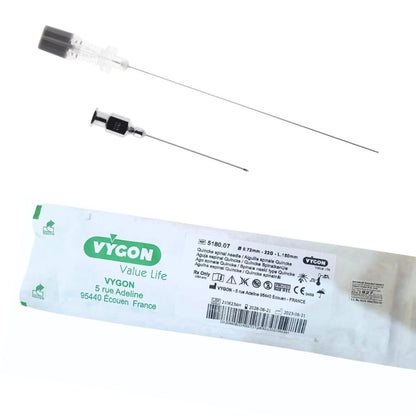 Vygon Spinal Needle With Quincke Bevel 22G L-150MM (5180.07)