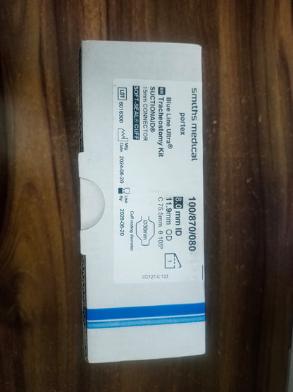 Portex Blue Line Ultra Tracheostomy Tube Kit Suctionaid