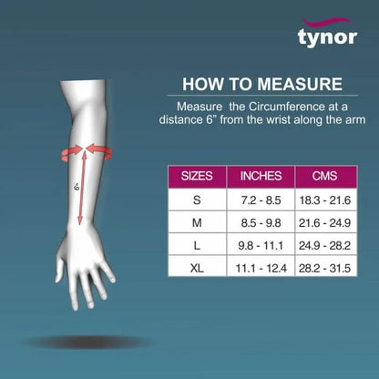 Tynor Elastic Wrist Splint Right (XL)