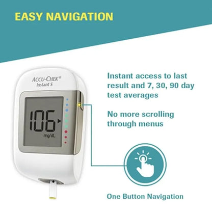 Buy Accu Chek Instant Glucometer Online | Accu Chek Products