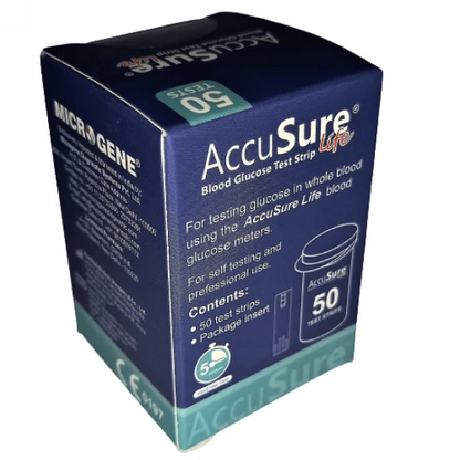 AccuSure Life Test Strips 50 Strips