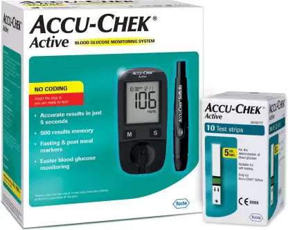 Shop Accu-Chek Active Glucometer | Lowest Price Online